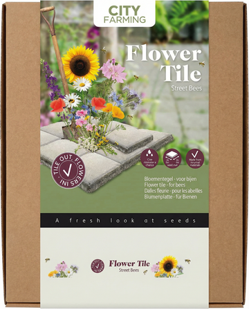 Tile For Bees Mix 30x30cm – ettåriga blomsterfrön från SeedsChoice