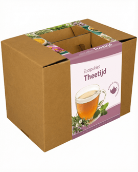Tepörtsfrön kit med tesil som presentset