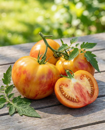 Kötttomat Gourmansun F1 frön (Solanum lycopersicum) – ettårig grönsak