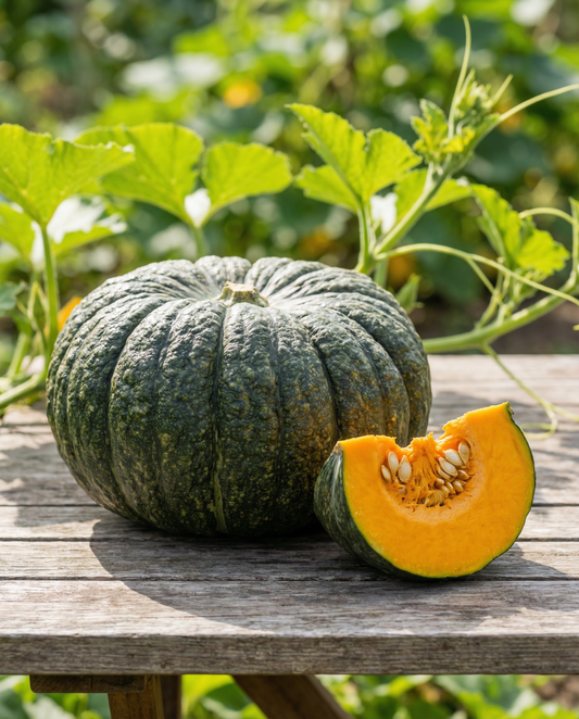 Pumpafrön Marina Di Chioggia (Cucurbita maxima) – ettårig grönsak från SeedsChoice