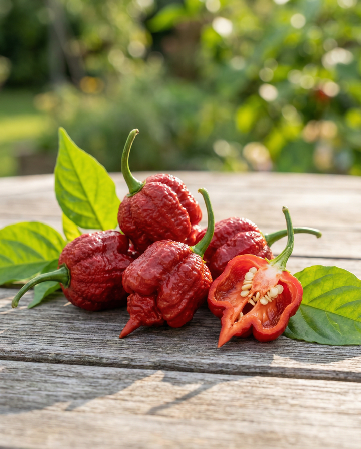 Carolina Reaper-paprikafrön (Capsicum chinense) – grönsak