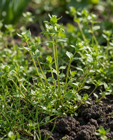 Våtarv (Stellaria media) – ettåriga örtkrön från SeedsChoice