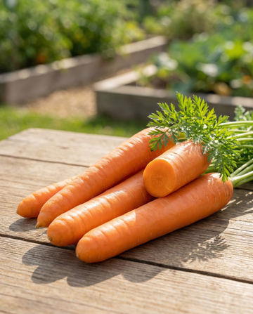 Morotsfrösband Nantes 2 (Daucus carota) – ettårigt frösband från SeedsChoice