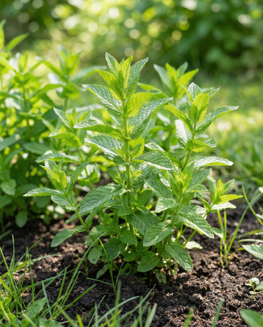 Grönmynta Pads 4 (Mentha spicata) – fröplattor från SeedsChoice
