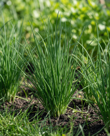 Chives Pads 4 (Allium schoenoprasum) – fleråriga fröplattor från SeedsChoice