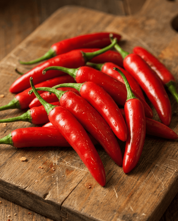 Serranopepparfrön (Capsicum annuum) – ettårigt grönsaksfrö