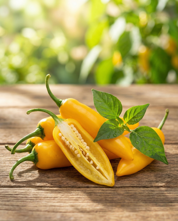 Madame Jeanette-peppar (Capsicum chinense) – ettåriga grönsaksfrön från SeedsChoice