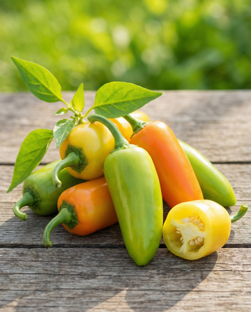 Paprika Caloro (Capsicum annuum) – ettåriga grönsaksfrön från SeedsChoice