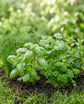 Culinary Herb Seeds Collection Basil Chives Dill Coriander Parsley Mint