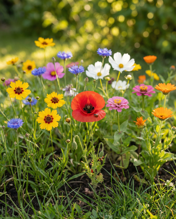 For Ladybirds Mix 15m2 Coverage – ettåriga blomsterfrön från SeedsChoice