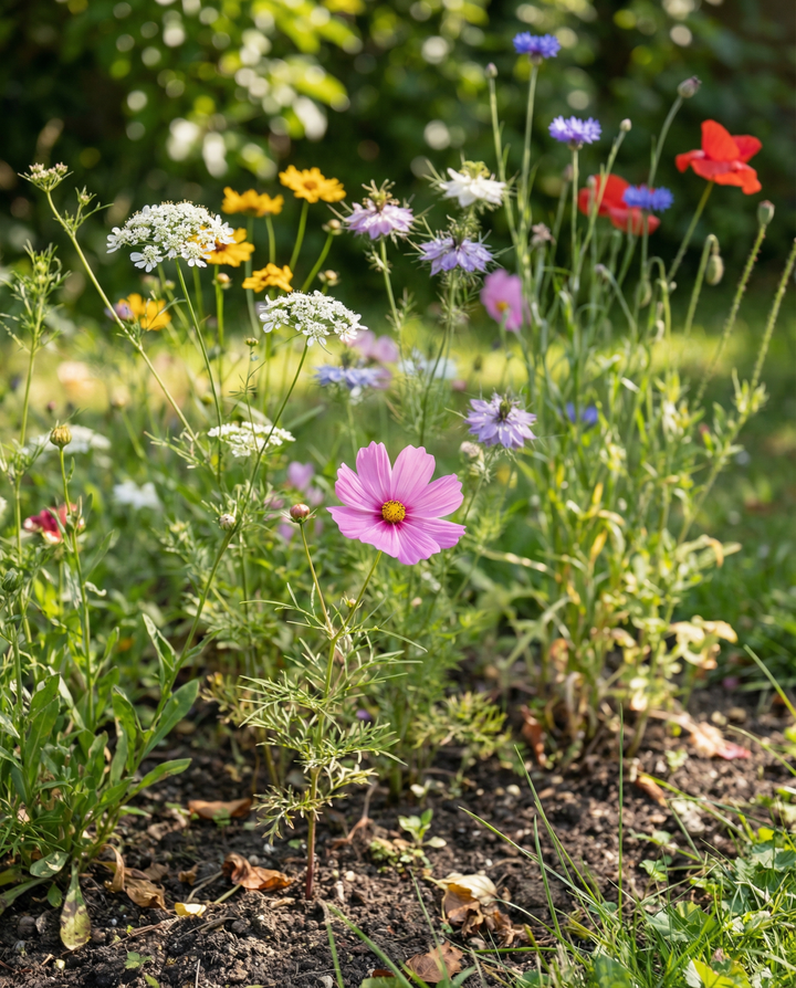 Doftande mix, täcker 15 m² – ettåriga blomsterfrön