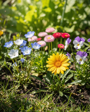 For Bees Mix Low Growing 25m2 Coverage frön – ettårig blomma