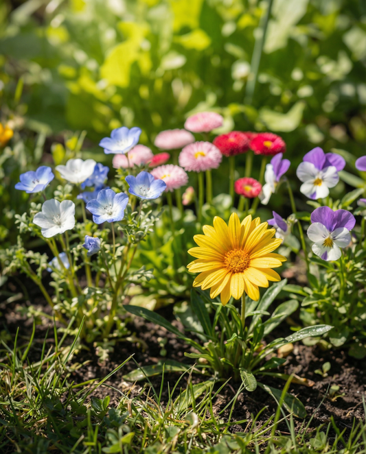 For Bees Mix Low Growing 25m2 Coverage – ettåriga blomsterfrön från SeedsChoice