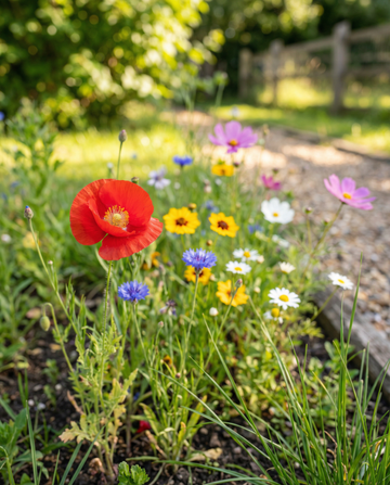 Roadside Wildflower Mix 25m2 Coverage frön – ettåriga blommor