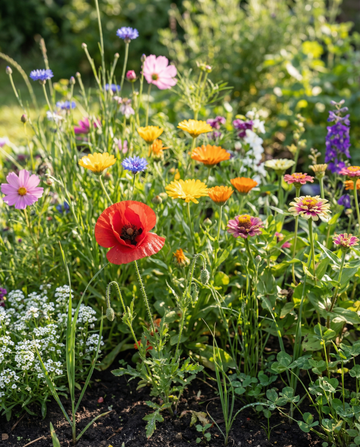 Summer Mixture 25m² Coverage Mix frön – ettårig blomma