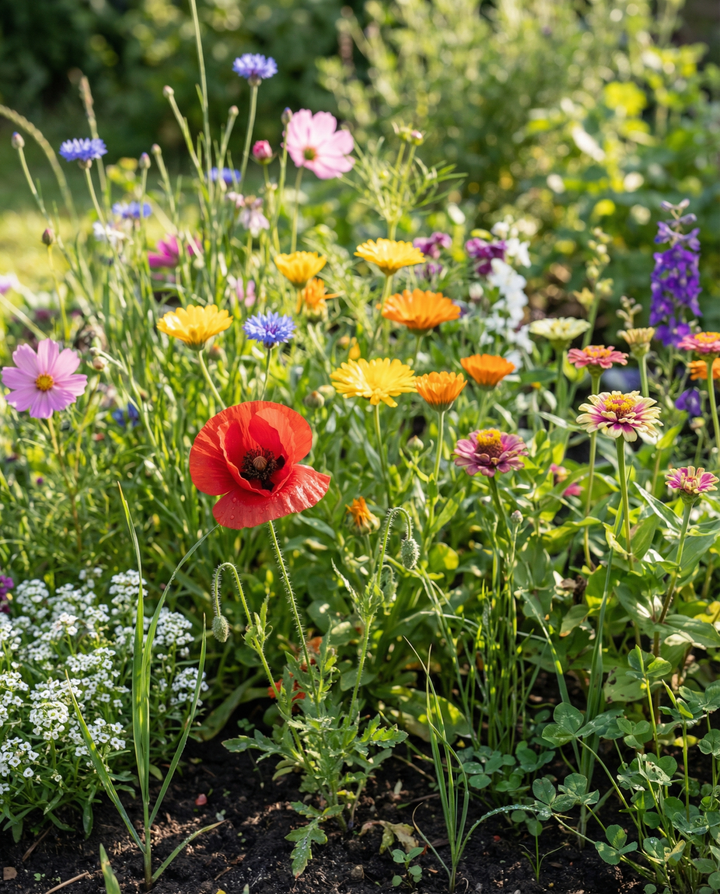Summer Mixture 25m² Coverage Mix frön – ettårig blomma