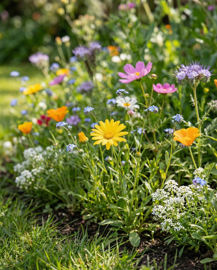 For Bees Mix 50m2 Coverage Low Growing frön – ettårig blomma