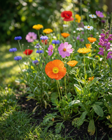 Sommarblommor frön – ettårig, täcker 100 m², 400 g förpackning
