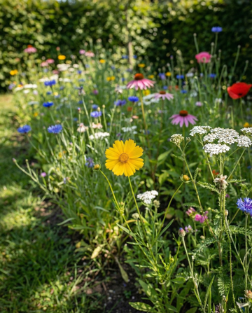 Inhemskt vildblomsterblad ängsblanding – ettåriga blomsterfrön från SeedsChoice