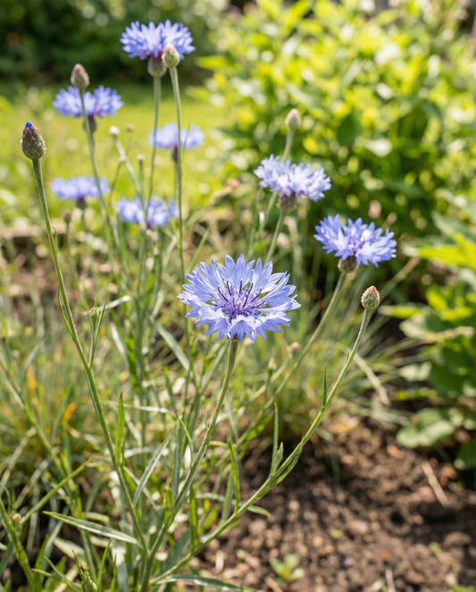 Blåklint Mix Full Sun (Centaurea cyanus) – ettåriga blomsterfrön från SeedsChoice