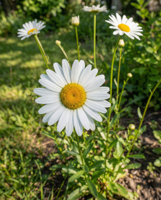 Ox Eye Daisy Mix (Leucanthemum vulgare) – fleråriga blomsterfrön från SeedsChoice