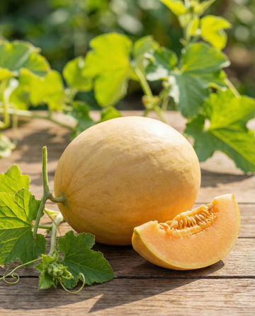 Melon Bari F1 (Cucumis melo) – ettåriga grönsaksfrön från SeedsChoice