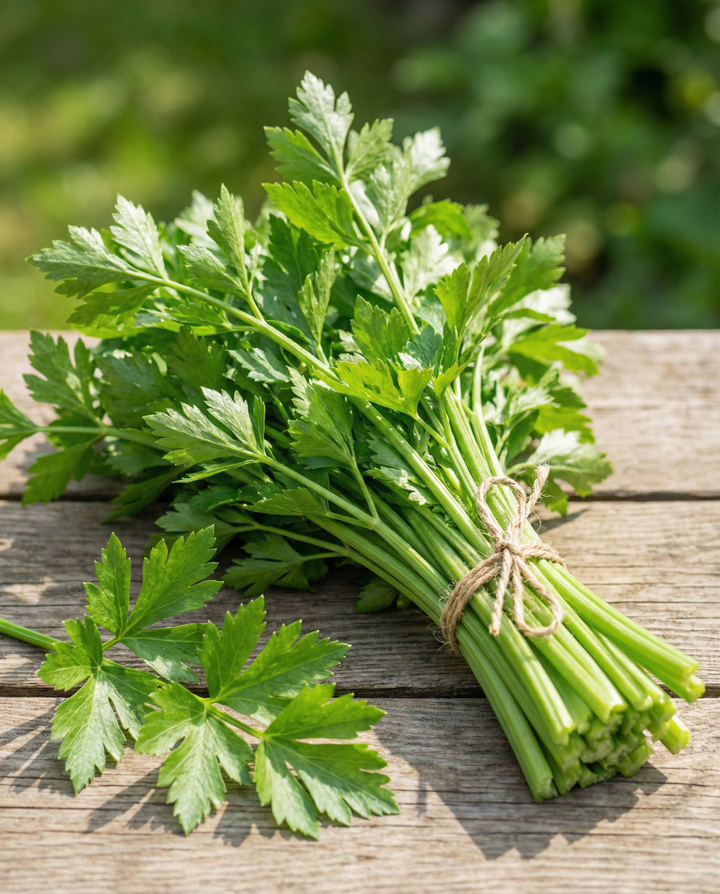 Skärsellerifrön Gewone Snij Leaf (Apium graveolens) – ettårig grönsak