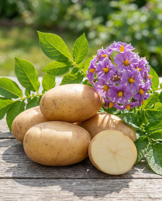 Potatis Soltasia F1 (Solanum tuberosum) – ettåriga grönsaksfrön från SeedsChoice