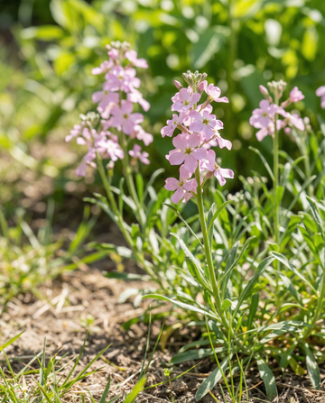 Nattviolsdoftande lövkoja rosa frön (Matthiola longipetala) – ettårig blomma