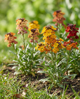 Gyllenlackfrön Tom Thumb Mixed tvåårig Erysimum Cheiri