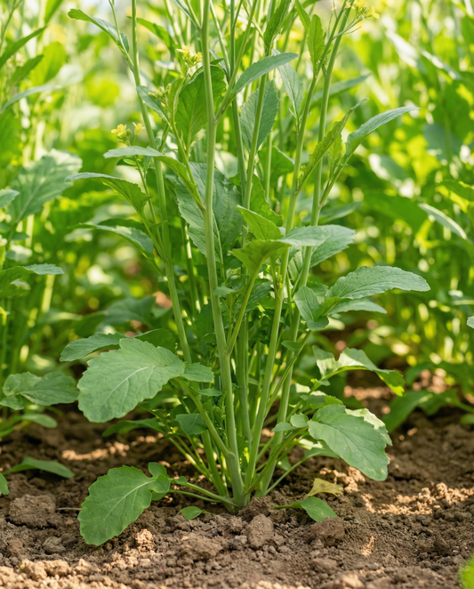 Senap gröngödsling 140g förpackning (Sinapis alba) – ettåriga gröngödslingsfrön från SeedsChoice