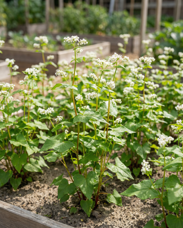 Bovete gröngödsel 150 g (Fagopyrum esculentum) – ettåriga gröngödselfrön från SeedsChoice