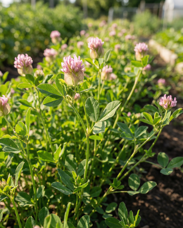 Persisk klöver gröngödsel 200g (Trifolium resupinatum) – ettåriga gröngödselfrön från SeedsChoice