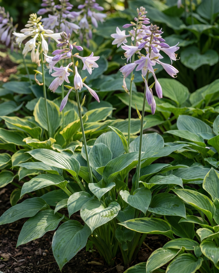 Frön av Hybrid Varieties 0,15 g (Hosta × hybrida) – flerårig blandning